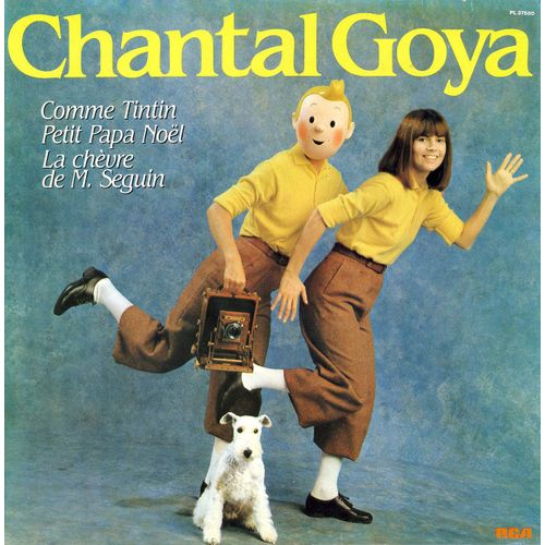 Chantal Goya - Disque Vinyle Lp 33 Tours - Rca 37580 : Comme Tintin
