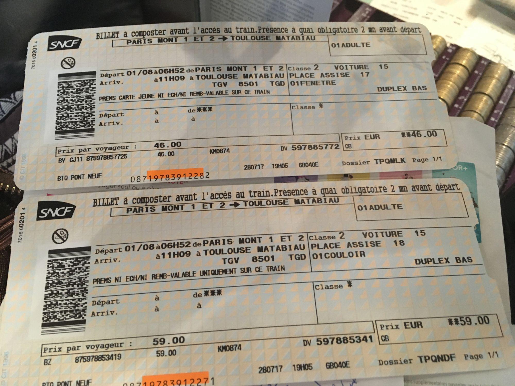 Billet Train d’occasion  Plus que 2 à 65%