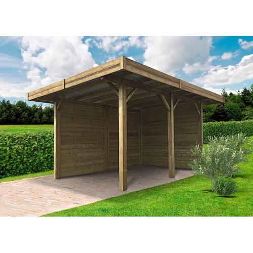 Paroi Latérale Pleine 180x230cm Pour Carport Modulable