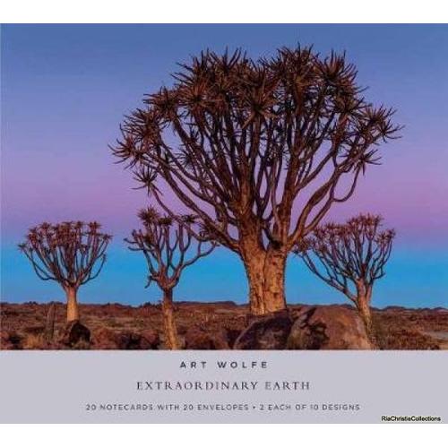 Art Wolfe: Extraordinary Earth Blank Boxed Notecards