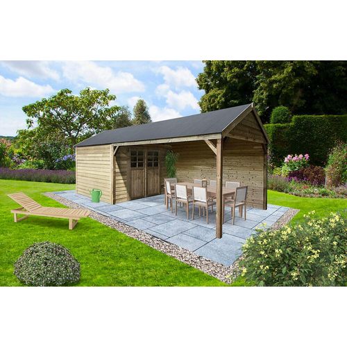 Abri De Jardin Bois Cambrai Autoclave