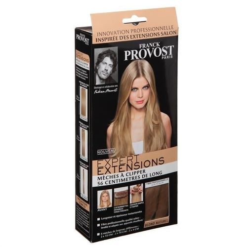 Franck Provost - Expert Extensions 6 Mèches À Clipper Blond Naturel 56 Cm 