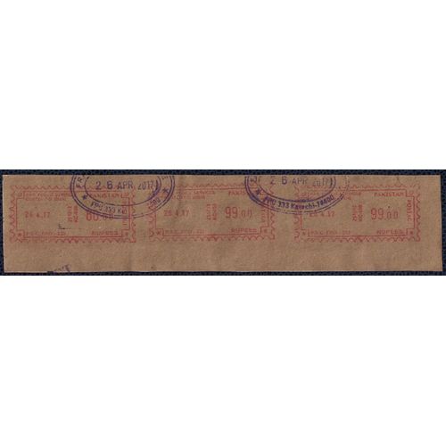 Pakistan Ema Empreinte Postmark Sur Fragment Enveloppe 26.04.2017