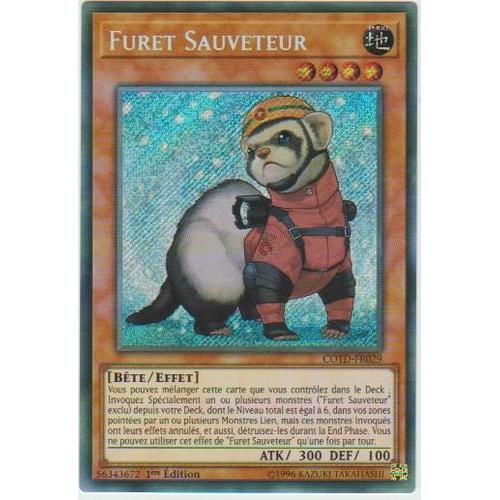 Yu-Gi-Oh! - Furet Sauveteur - Cotd-Fr029 - Secret Rare