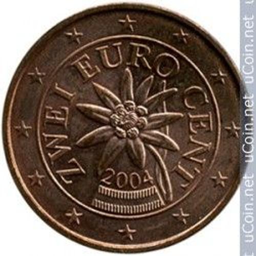 2 Centimes Euro Autriche 2004