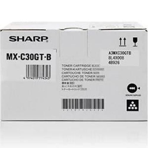 Sharp MX-C30GT-B - Noir - originale - cartouche de toner - pour Sharp MX-C250F, MX-C300W, MX-C301W