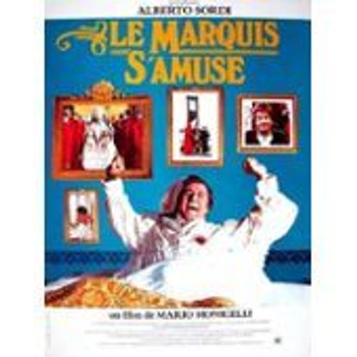 39x54 Cm Affiche Du Film "Le Marquis S'amuse" De Mario Monicelli Avec Alberto Sordi