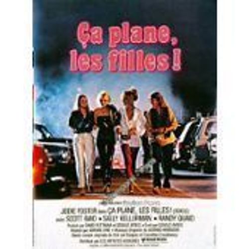 39x52.5 Affiche Du Film "Ça Plane Les Filles!" Avec Jodie Foster