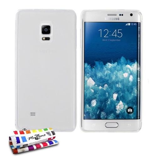 Coque Case Ultra-Slim Samsung Galaxy Note Edge Clear Glossy Hybrid Silicone (B6)