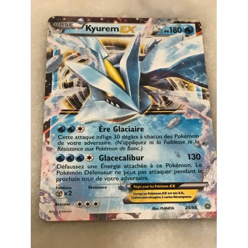 Carte Ex Pokémon Kyurem Carte 25/98