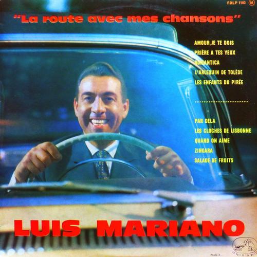 Luis Mariano - Disque Vinyle 33 Tours 25 Cm - La Voix De Son Maitre Fdlp 1103