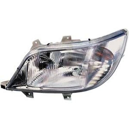 Phare Optique Avant Gauche Pour Mercedes Sprinter I (W901-W905), 2000-2002, H7+H1, Électrique, Neuf