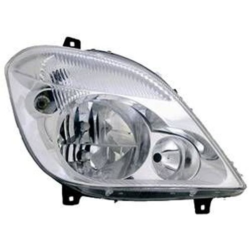 Phare Optique Avant Droit Pour Mercedes Sprinter Ii (W906), 2006-2013 H7+H7+H7, Neuf
