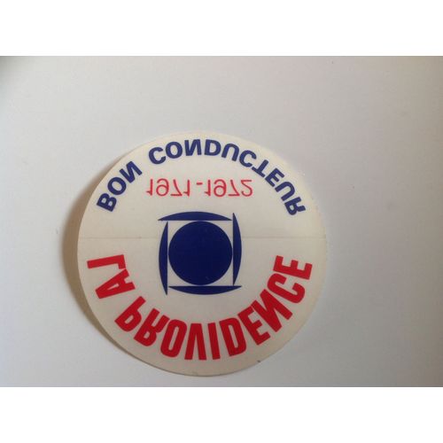 Sticker Laprovidence - 1971-1972 - Bon Conducteur