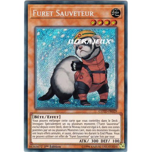 Yu-Gi-Oh! - Cotd-Fr029 - Furet Sauveteur - Secret Rare