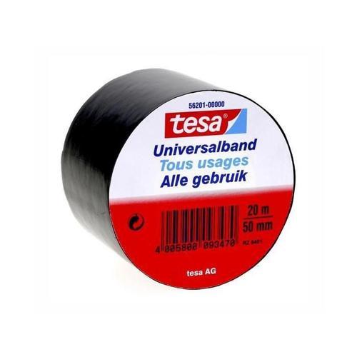 TESA Ruban PVC tous usages - 20m x 50mm - Noir