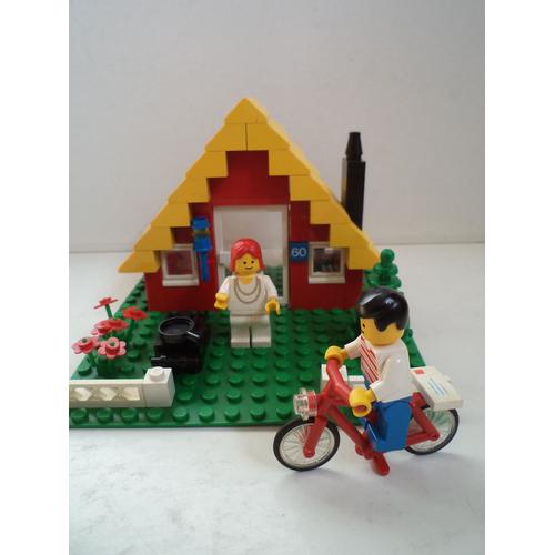 Set légo city 6592 VACATION HIDEAWAY - Maison de Vacances Vintage avec 2  figurines et 1 vélo