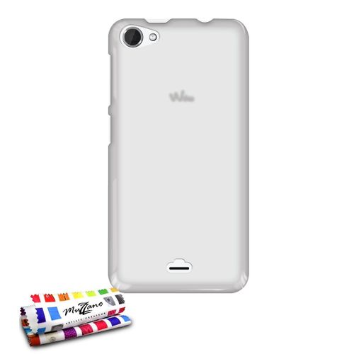 Coque Case Ultra-Slim Wiko Jimmy Transparent Glossy Hybrid Silicone Souple (B10)