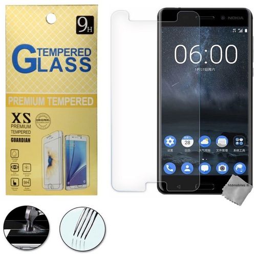 Film De Protection Vitre Verre Trempe Transparent Pour Nokia 6