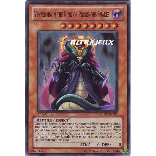 Yu-Gi-Oh! - Lcgx-En192 - Vennominon The King Of Poisonous Snakes - Super Rare