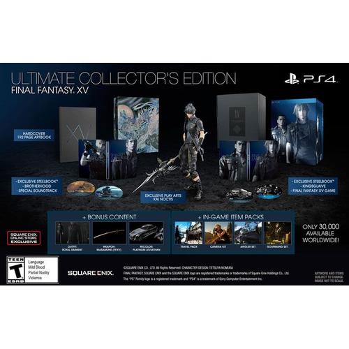 Final Fantasy Xv - Ultimate Collector's Edition Ps4