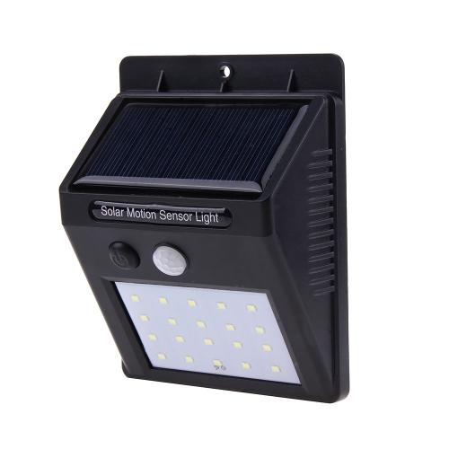 BuyCool® 20 LED Solar Light Outdoor PIR Capteur de mouvement Solar Wall Light Waterproof Garden Street Security Solar Lamp