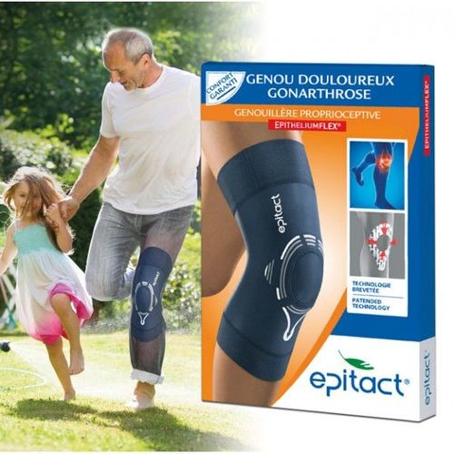 Epitact Genouillère Physiostrap À L'epitheliumflex Taille Xl / Genou Douloureux, Arthrose, Pathologie Rotulienne, Ligament Fragile