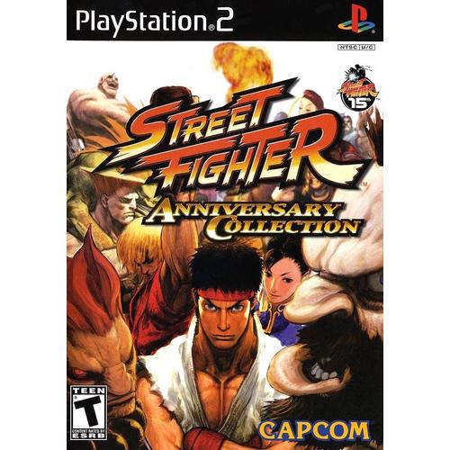 street fighter anniversary ps2