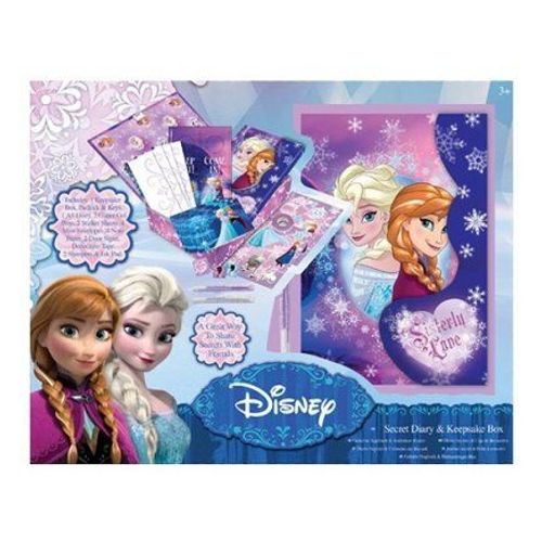 Journal Secret Et Boîte À Souvenirs - La Reine Des Neiges - Disney Frozen