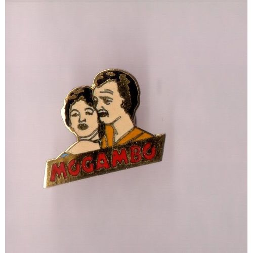 Pin's Cinéma - Film / Mogambo (Egf Doré Signé Master Pin's - Turner Entertainment 1992) Ava Gardner Et Clark Gable