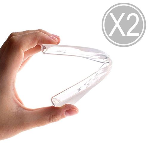 Woowcase - Coque [ Asus Zenfone 3 Go Zb501kl - Zenfone Live Zb501kl ] Silicone [ 2 Pack Transparent ] Étui Housse Gel Soft Tpu
