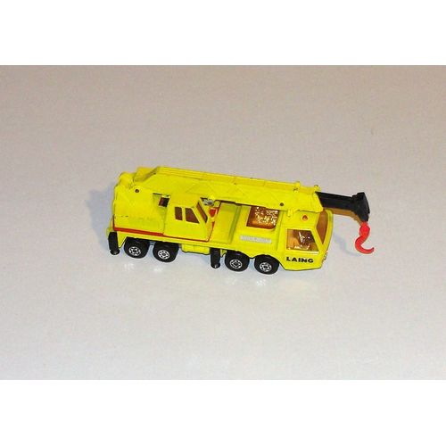 Camion-Grue Matchbox 1974 Super Kings Hercules Mobile K-12 Longueur 16 Cm