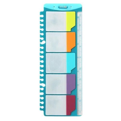 Elba Intercalaires Onglets Adhesifs Marque Page - Couleurs Assorties