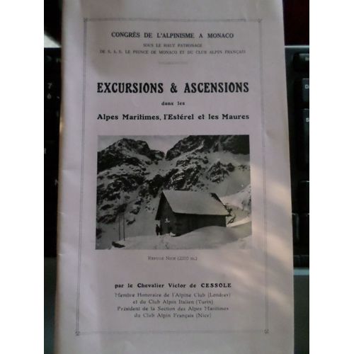 Excursions Et Ascensions Dans Les Alpes Maritimes, L'esterel Et Les Maures