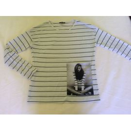 Tee-Shirt Manches Longues / Sweat À "Poche Motif " 14 Ans