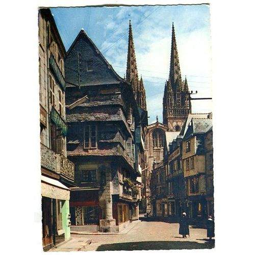 Carte Postale - Rue Kéréon - Quimper - Finistère - 29