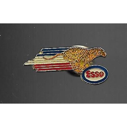 Pins Carburant Esso Tigre