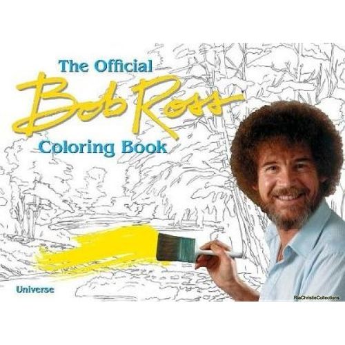 The Bob Ross Coloring Book