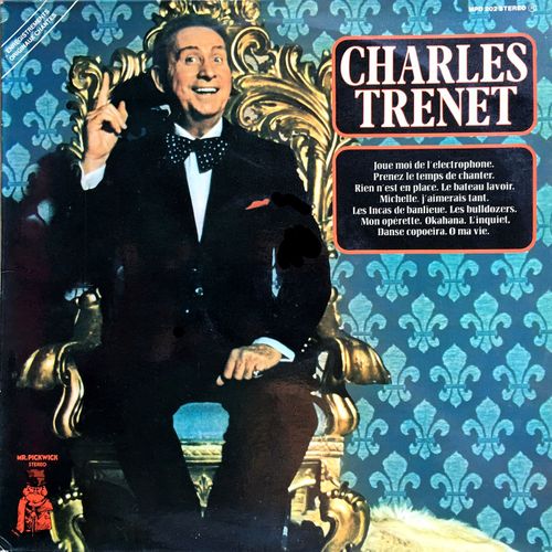 Charles Trenet - Disque Vinyle Lp 33 Tours - Picwick Mpd 202 : Joue-Moi De L'électrophone