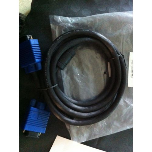 Câble VGA HD 15 mâle/mâle 2m