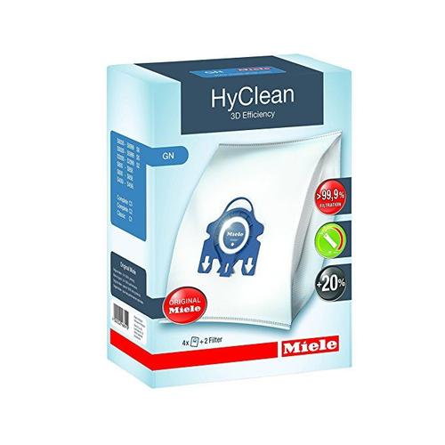 4 Sacs aspirateur Miele Hyclean GN 3D + 2 filtres