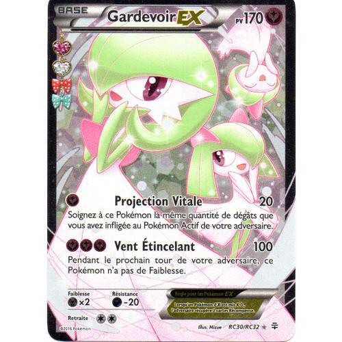 Carte Pokémon Gardevoir-Ex Full Art Rc30/Rc32 Xy Générations Française