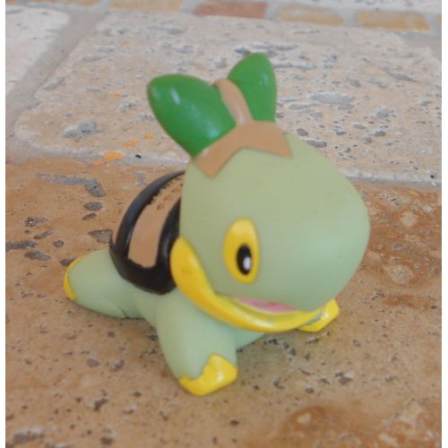 Figurine Pokémon - Tortipouss - Nintendo - Bandai - 2006 - Environ 3,5 Cm