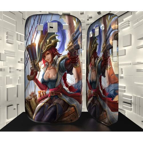 Coque Design Galaxy S3 League Of Legends Lol 090 Captain Miss Fortune