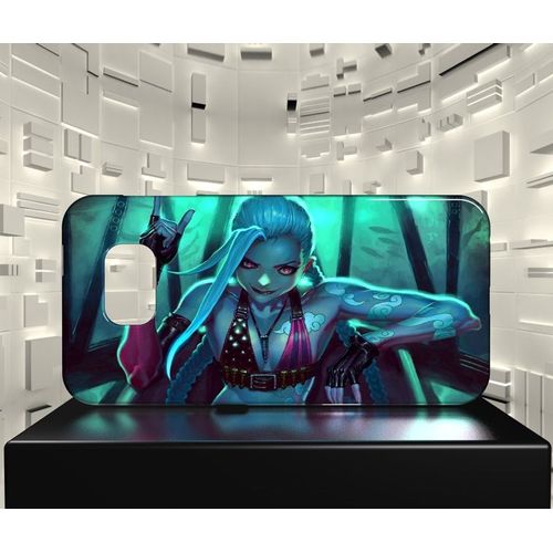 Coque Design Galaxy S6 League Of Legends Lol 003 Jinx