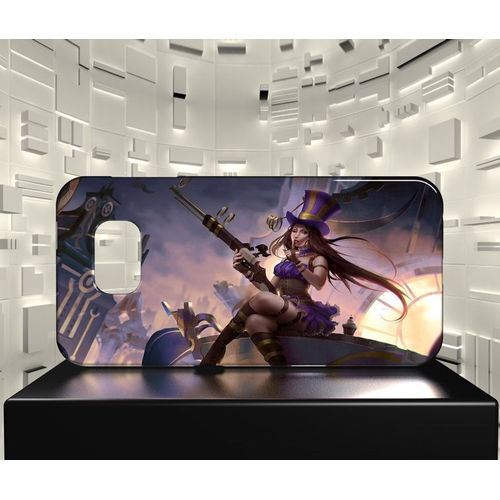 Coque Design Galaxy S6 League Of Legends Lol 032 Caitlyn