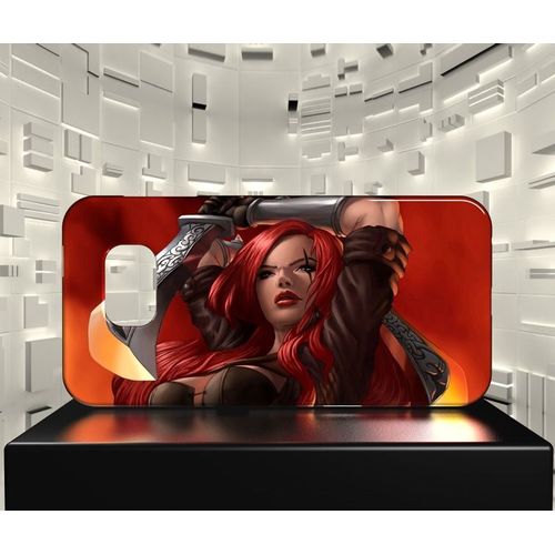Coque Design Galaxy S7 Edge League Of Legends Lol 445 Katarina