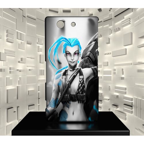 Coque Design Xperia Z3 Compact League Of Legends Lol 004 Jinx