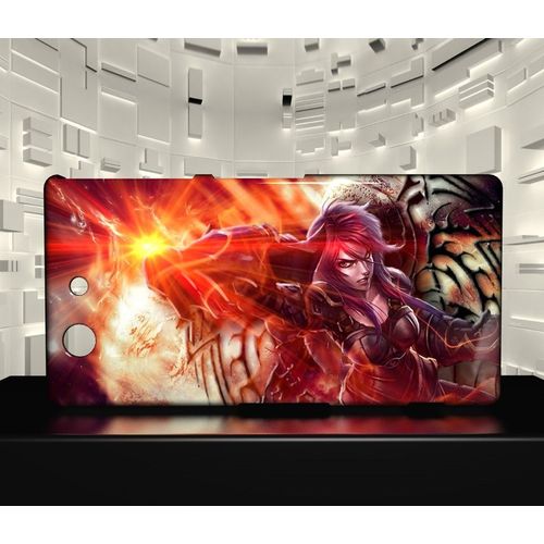 Coque Design Xperia Z3 Compact League Of Legends Lol 014 Shyvana