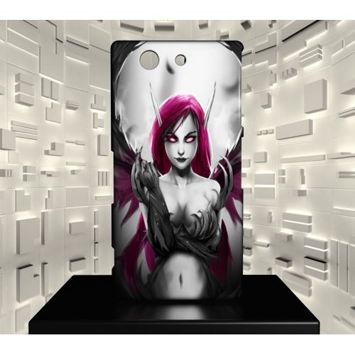 Coque Design Xperia Z3 Compact League Of Legends Lol 041 Morgana